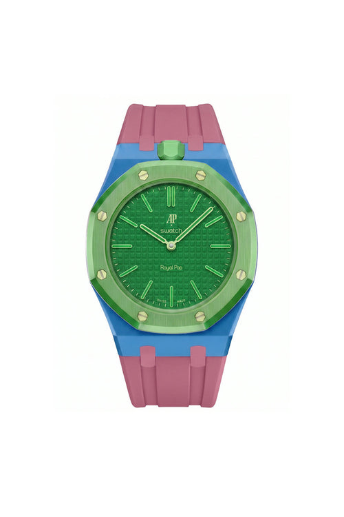 Green Eight · blue · ורוד עתיק / Dusty Rose · אבזם כסוף